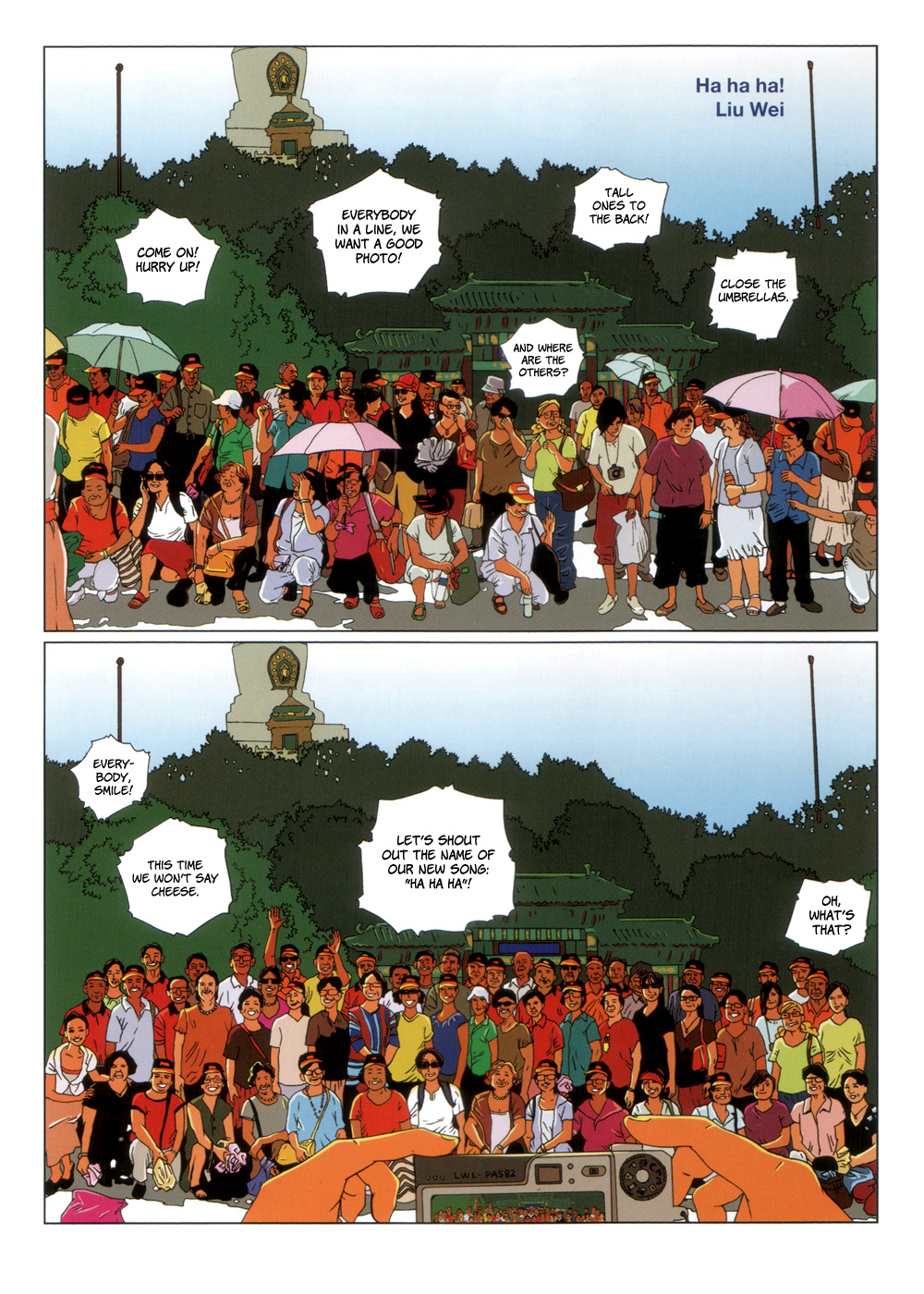 Beijing Chronicles Chapter 3.2 page 3 - Chapter 3 v2 : Ha ha ha