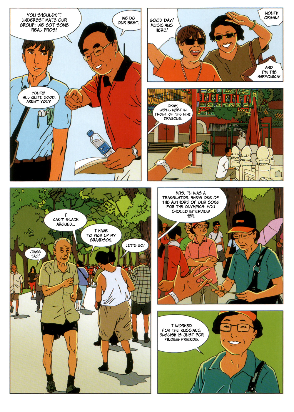 Beijing Chronicles Chapter 3.2 page 5 - Chapter 3 v2 : Ha ha ha