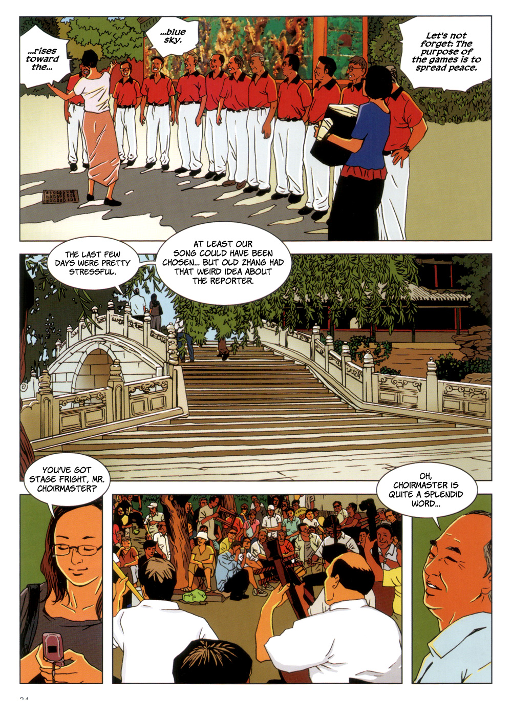 Beijing Chronicles Chapter 3.2 page 8 - Chapter 3 v2 : Ha ha ha