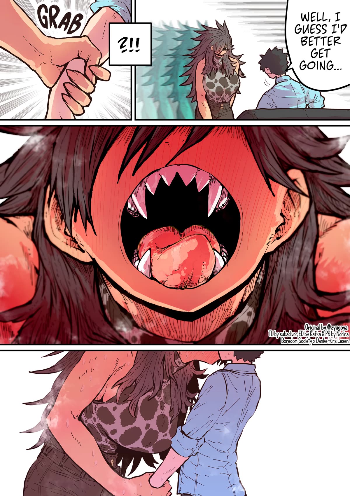 Being Targeted by Hyena-chan Chapter 11 page 1 - Chapter 11