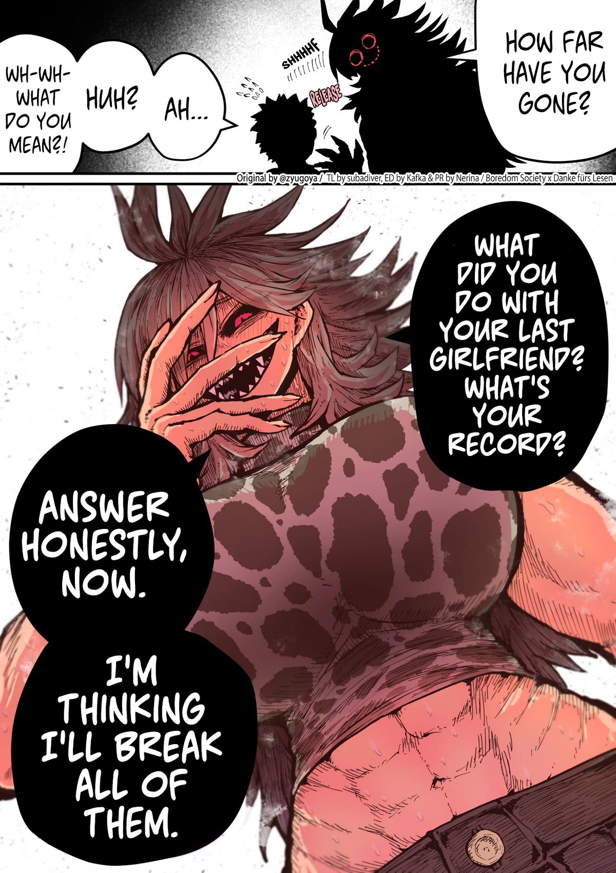 Being Targeted by Hyena-chan Chapter 12 page 1 - Chapter 12