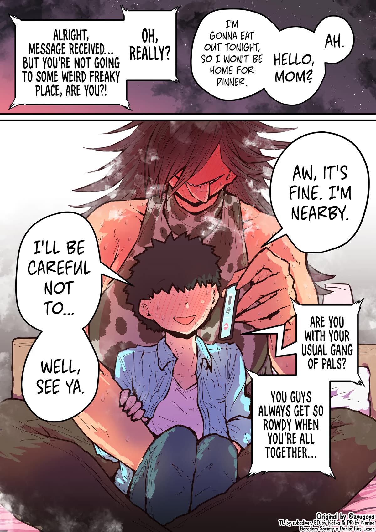 Being Targeted by Hyena-chan Chapter 13 page 1 - Chapter 13