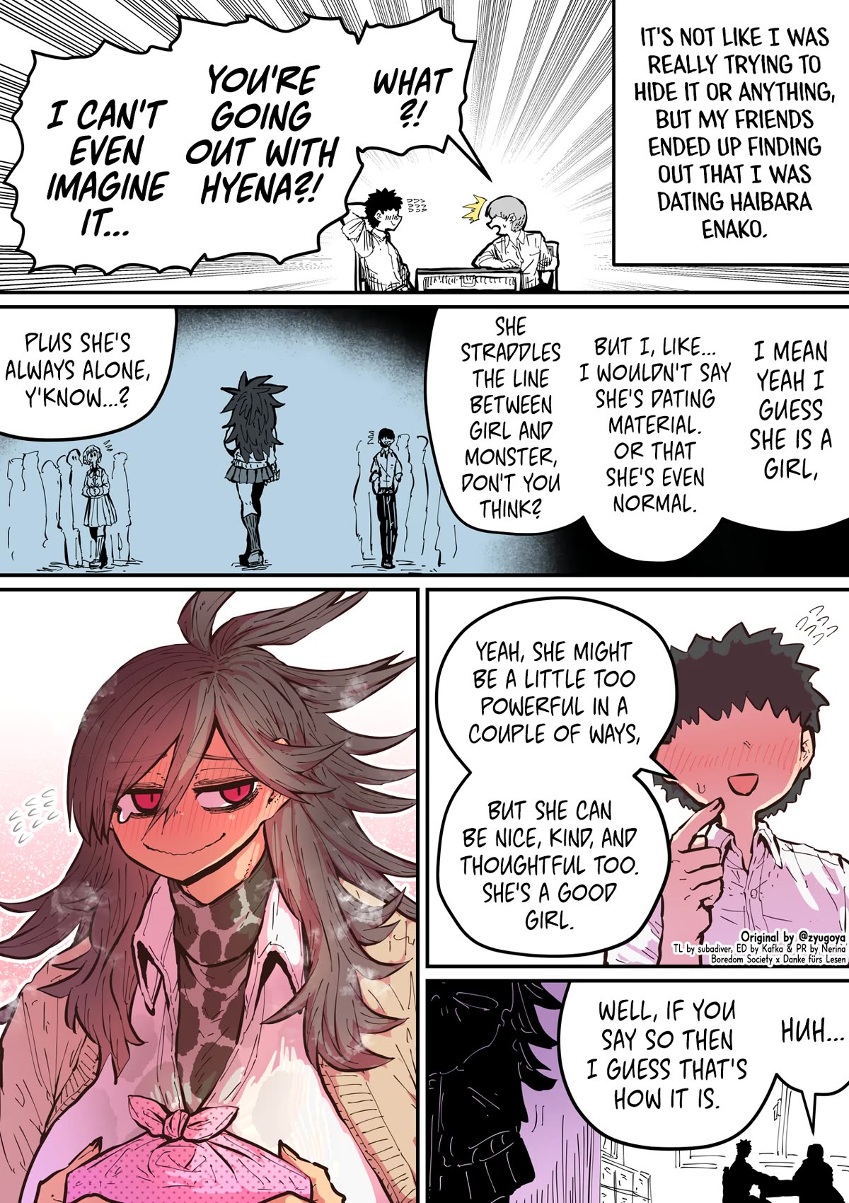 Being Targeted by Hyena-chan Chapter 15 page 1 - Chapter 15