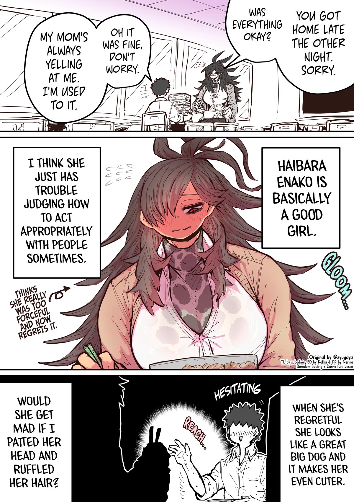 Being Targeted by Hyena-chan Chapter 16 page 1 - Chapter 16