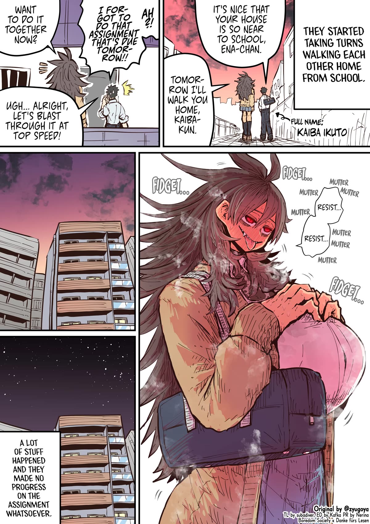 Being Targeted by Hyena-chan Chapter 19 page 1 - Chapter 19