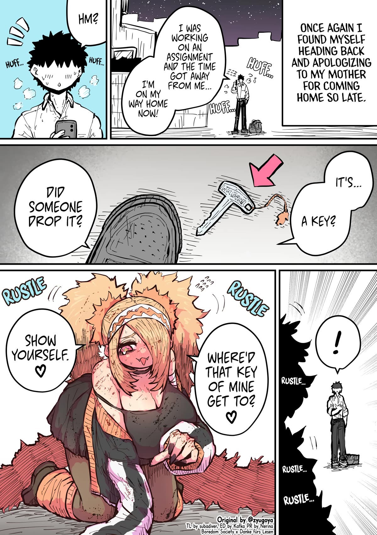 Being Targeted by Hyena-chan Chapter 20 page 1 - Chapter 20