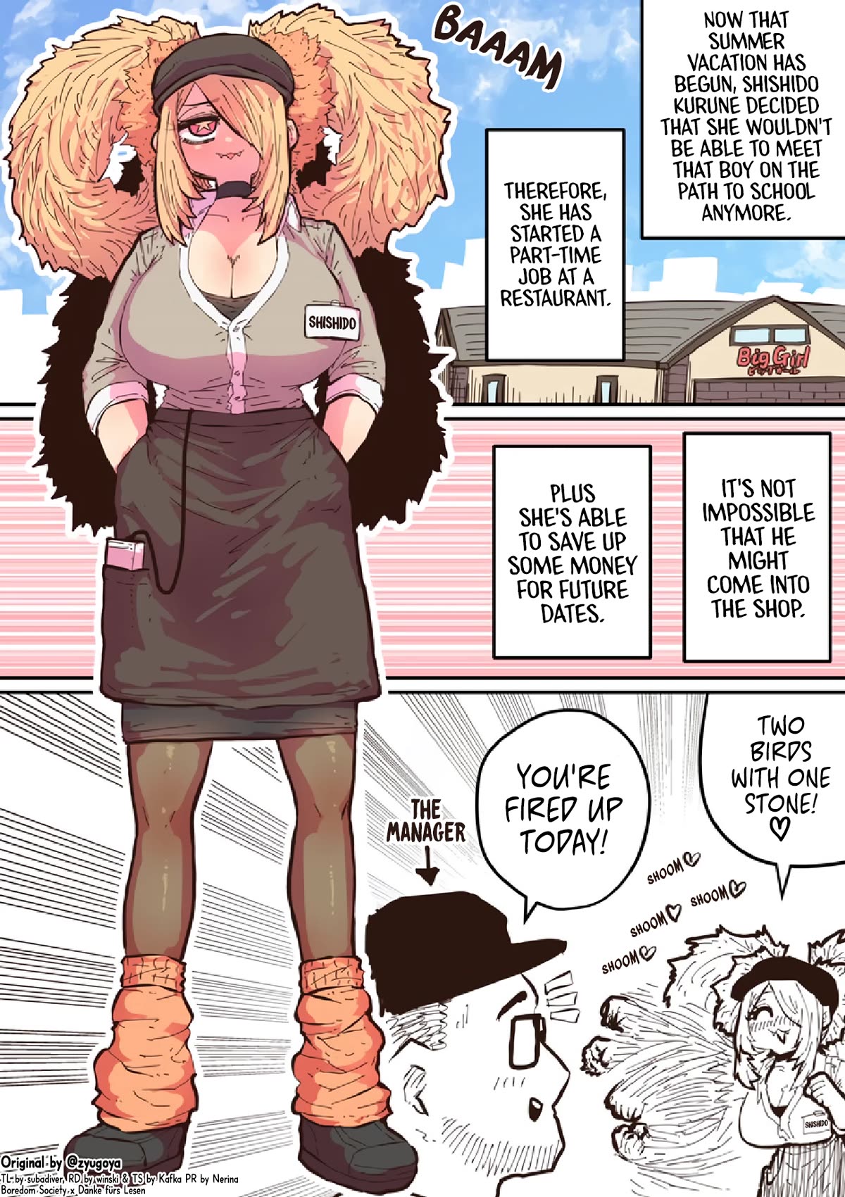 Being Targeted by Hyena-chan Chapter 25 page 1 - Chapter 25