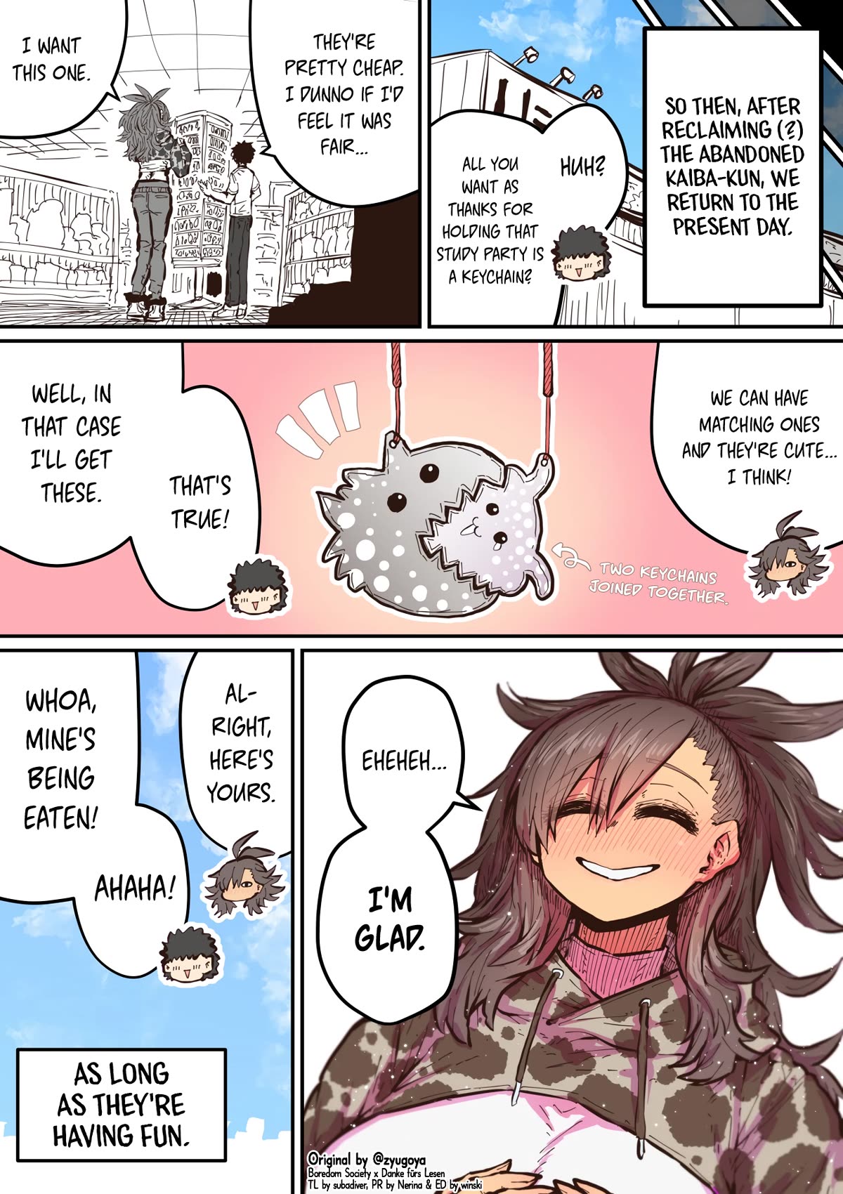 Being Targeted by Hyena-chan Chapter 26 page 4 - Chapter 26