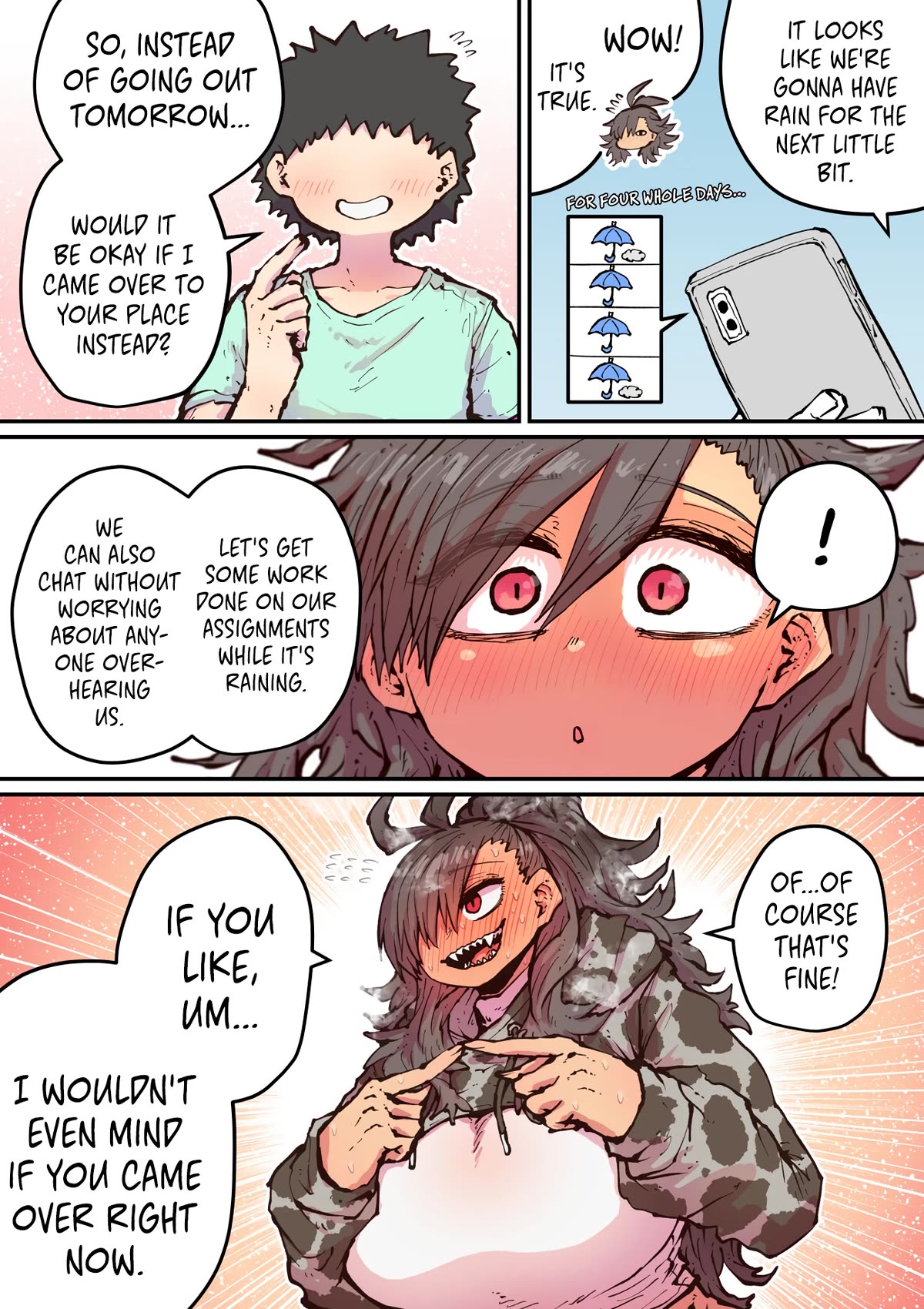 Being Targeted by Hyena-chan Chapter 27 page 3 - Chapter 27