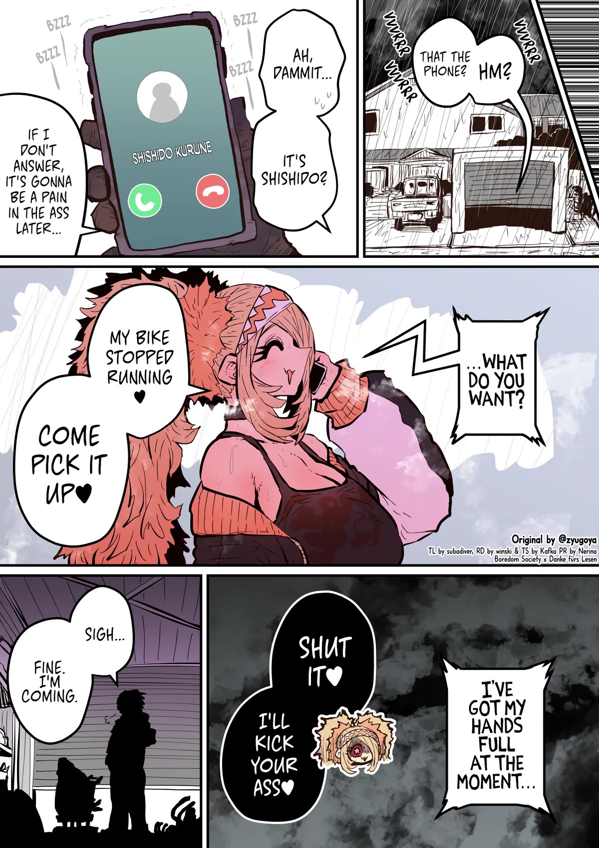 Being Targeted by Hyena-chan Chapter 28 page 2 - Chapter 28