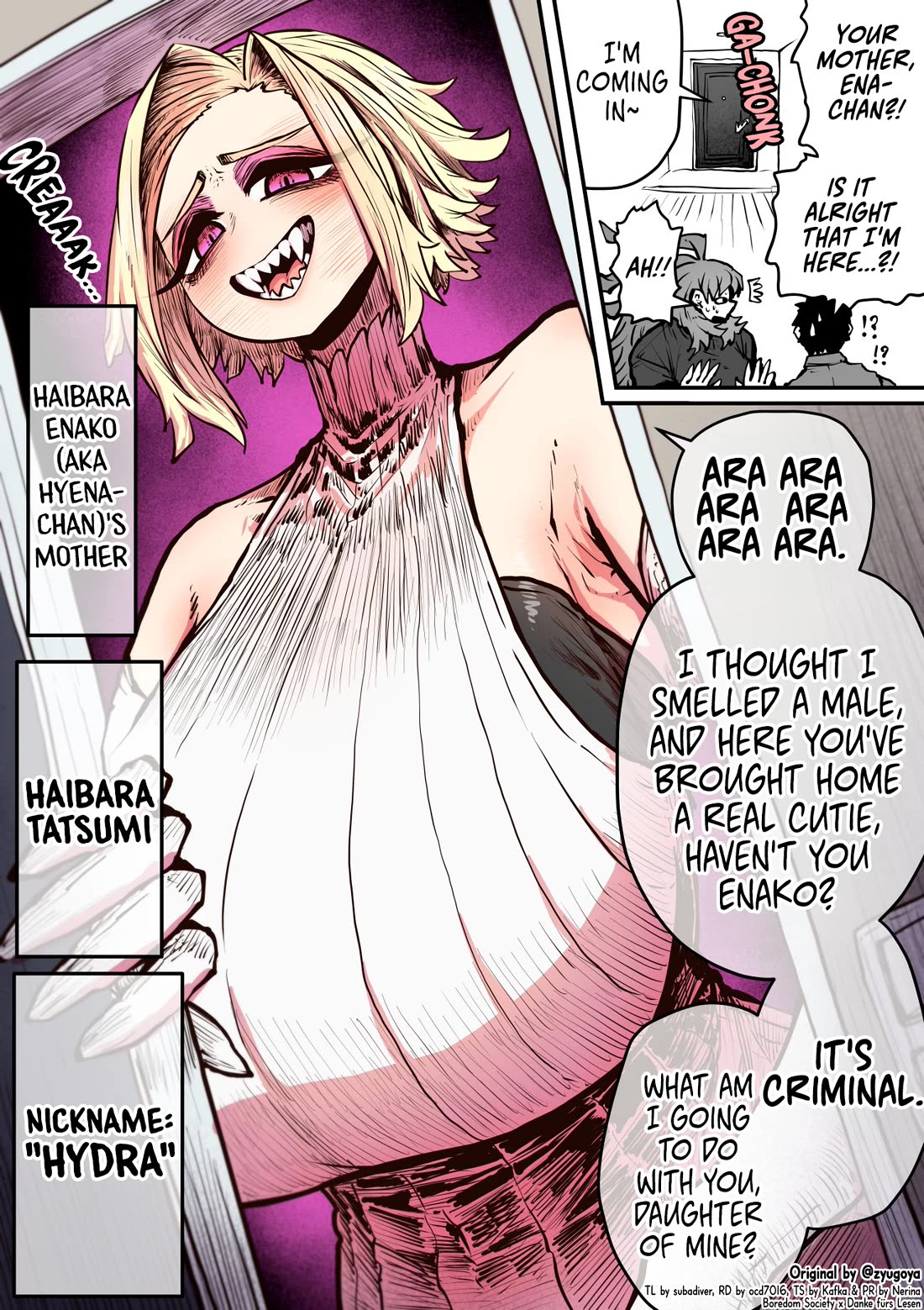 Being Targeted by Hyena-chan Chapter 30 page 1 - Chapter 30