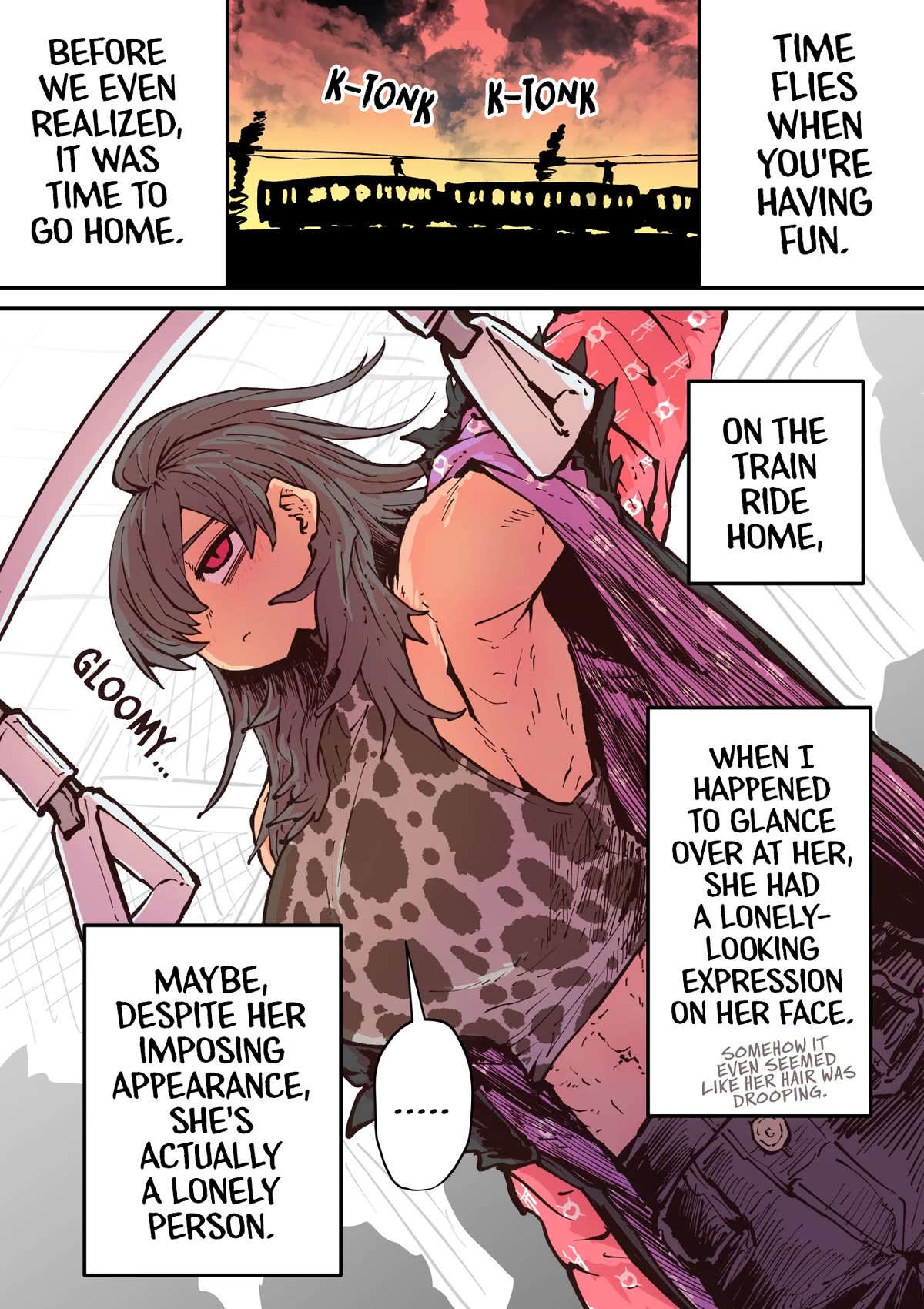 Being Targeted by Hyena-chan Chapter 8 page 1 - Chapter 8
