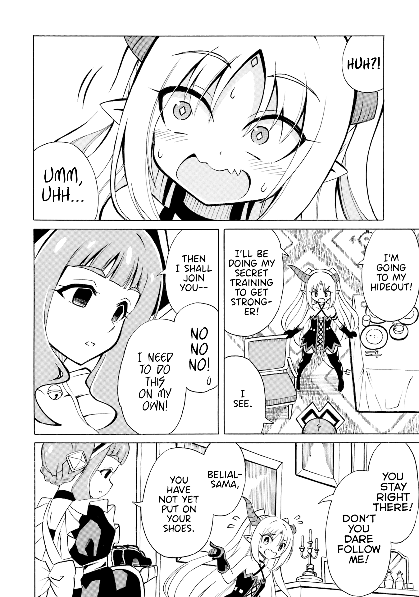 Belial-sama wa Shitennou no Naka demo xx Chapter 11 page 10 - Chapter 11: Belial-Sama and Gomuko