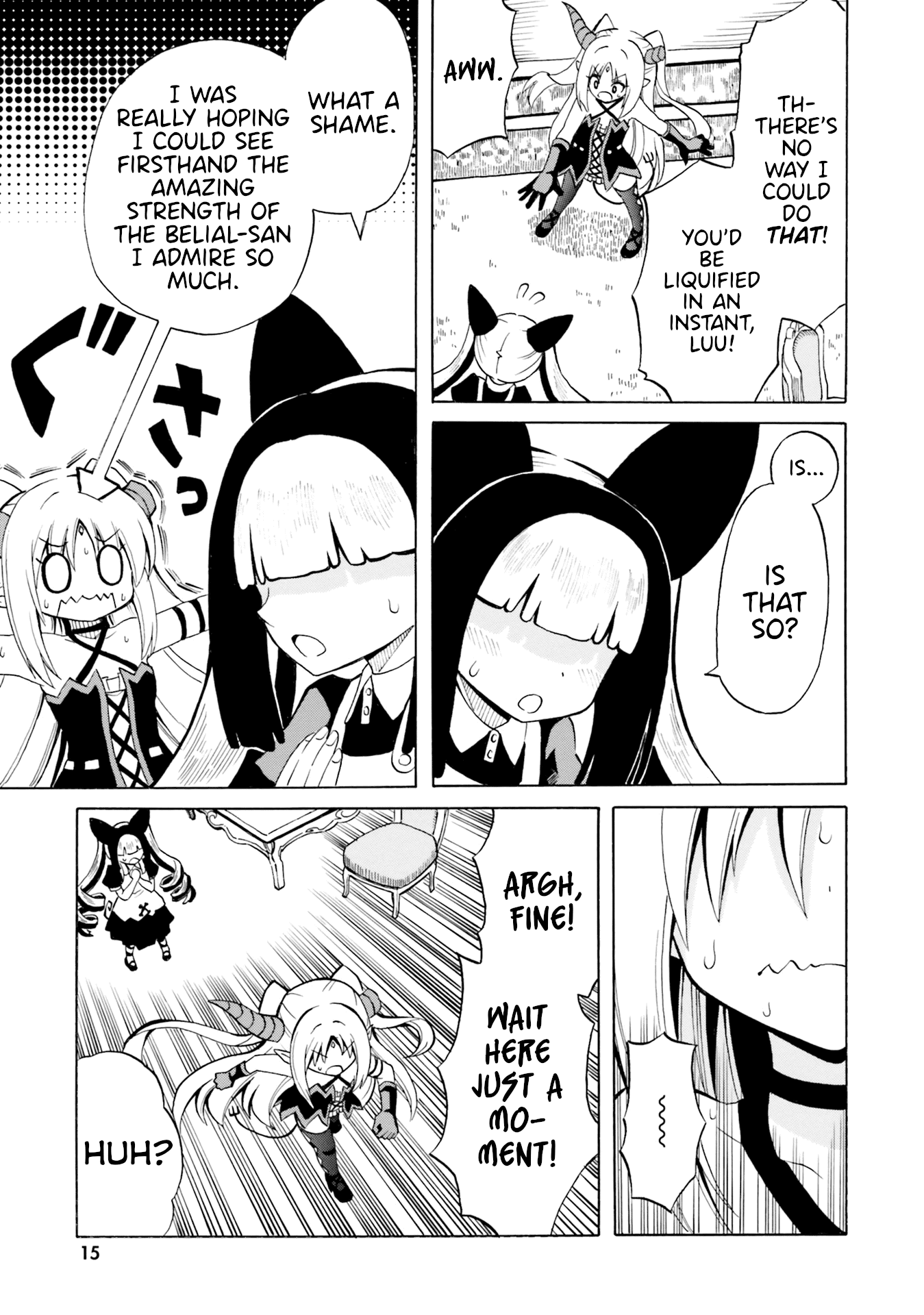 Belial-sama wa Shitennou no Naka demo xx Chapter 13 page 16 - Chapter 13