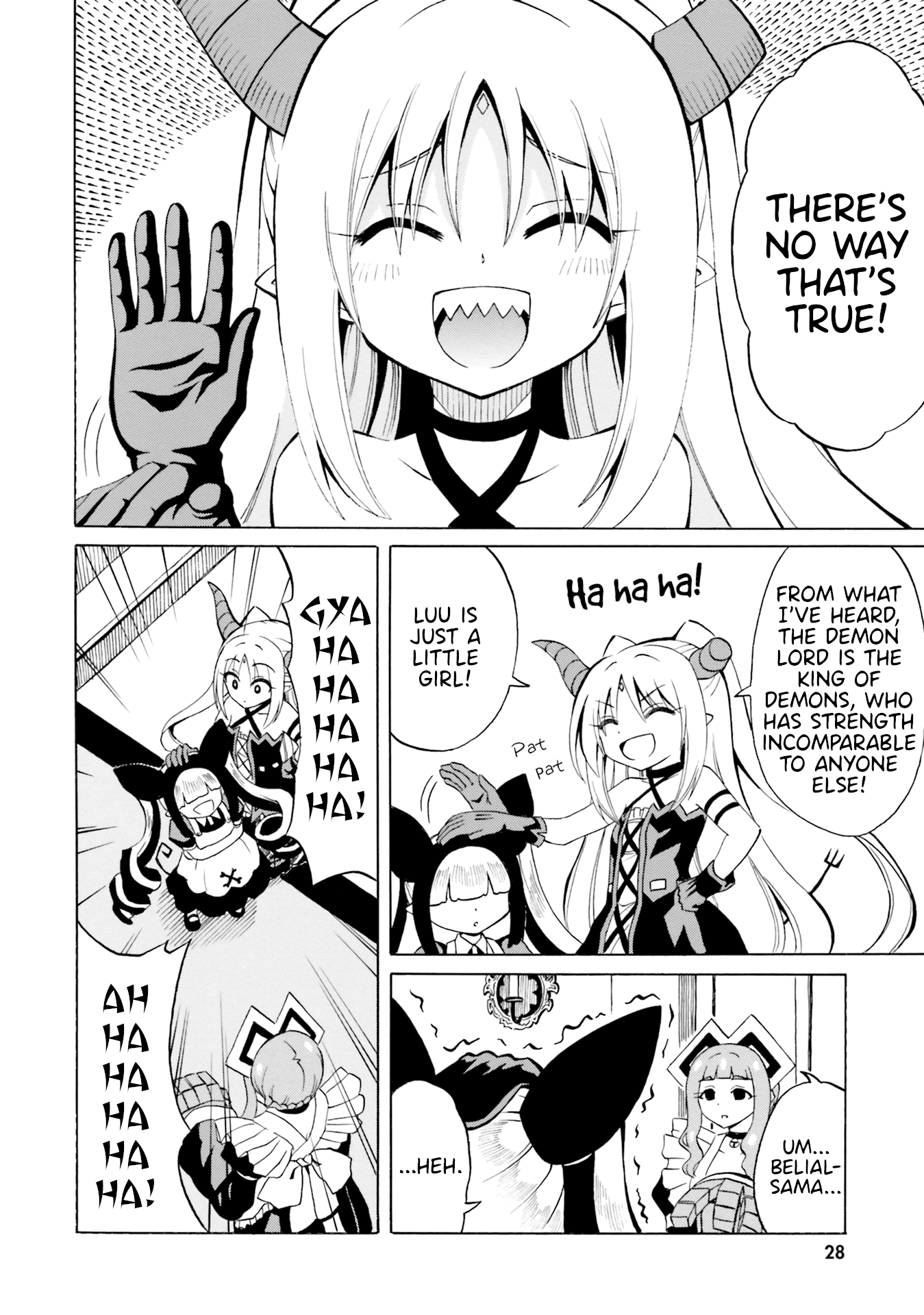 Belial-sama wa Shitennou no Naka demo xx Chapter 14 page 2 - Chapter 14: Belial-Sama and a Trip to the Demon World