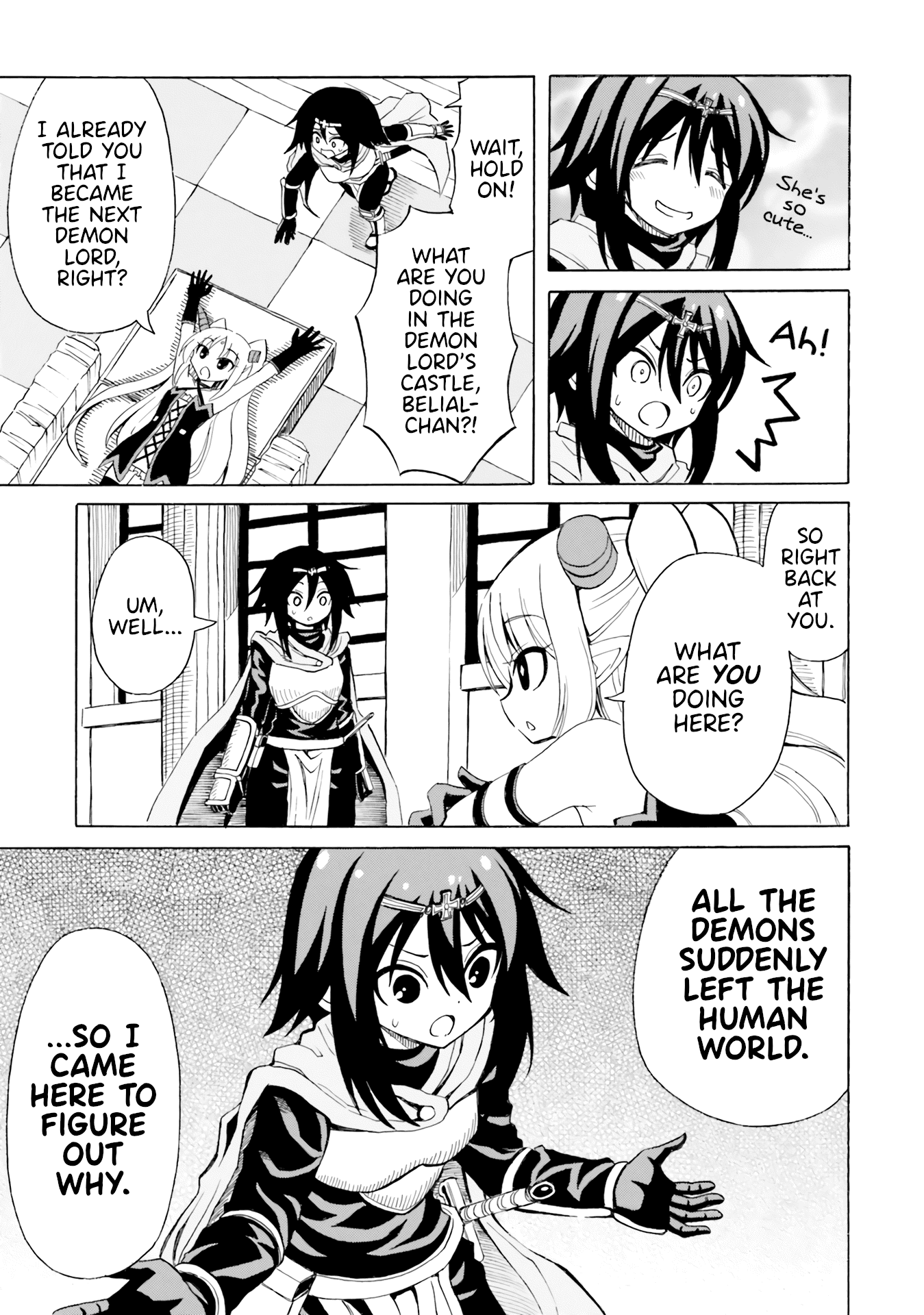 Belial-sama wa Shitennou no Naka demo xx Chapter 19 page 4 - Chapter 19: Belial-Sama is one of the Four Heavenly Generals, but She's XX [END]