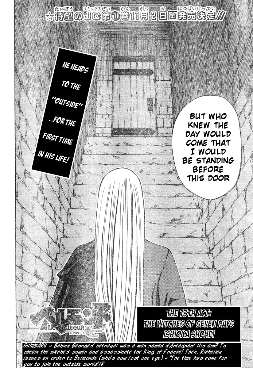 Belmonde le VisiteuR Chapter 13.2 page 2 - Chapter 13 v2 : The 13th Act - The Witches of Seven Days