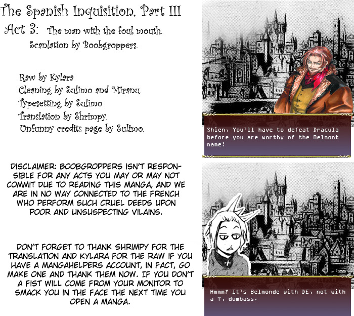 Belmonde le VisiteuR Chapter 3.2 page 1 - Chapter 3 v2 : The Third Act - The Man With The Foul Mouth