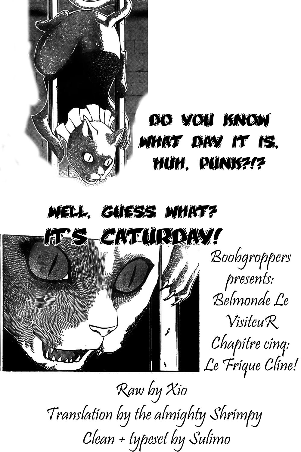 Belmonde le VisiteuR Chapter 5.2 page 1 - Chapter 5 v2 : The 5th Act - The Neat Freak