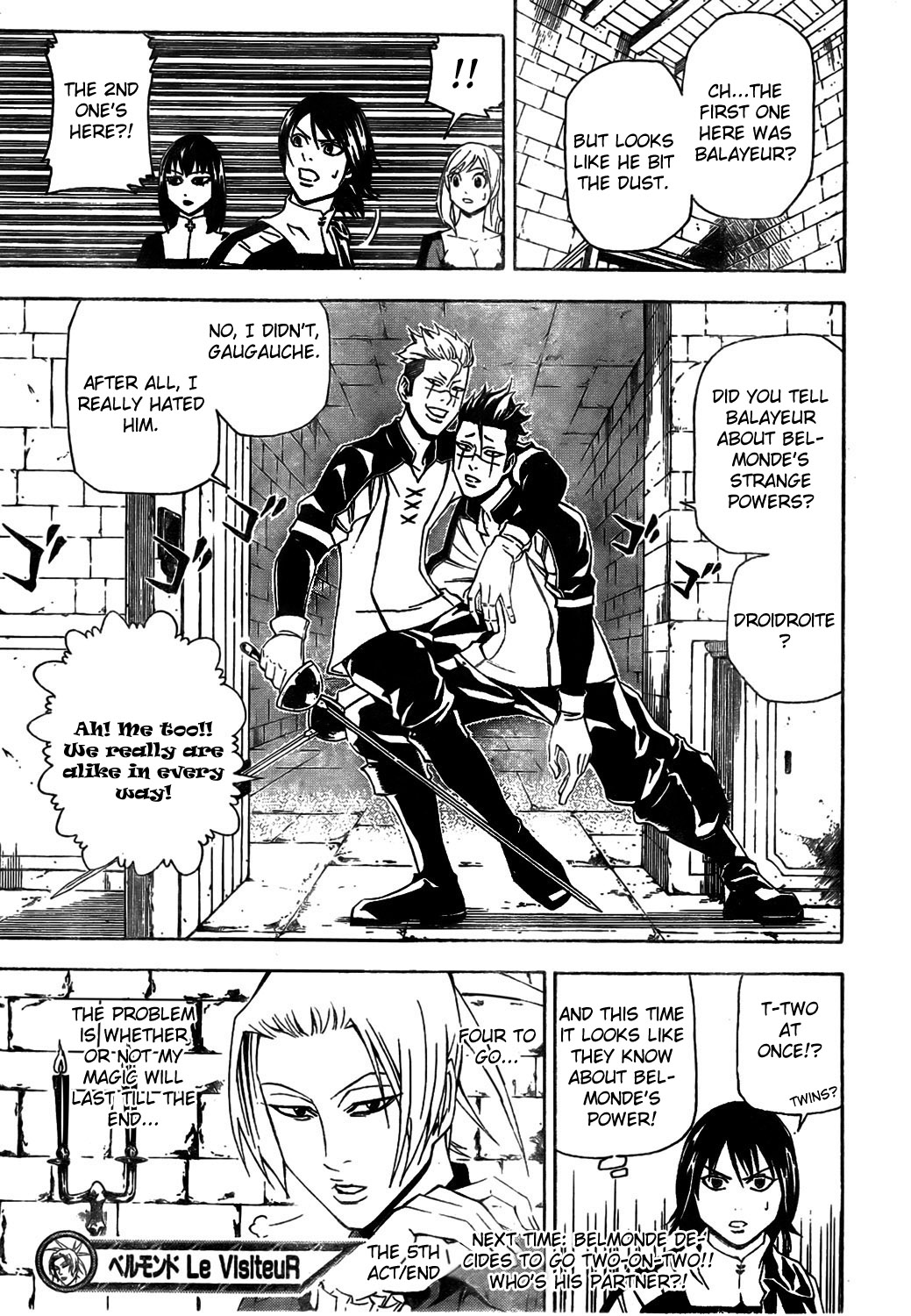 Belmonde le VisiteuR Chapter 5.2 page 20 - Chapter 5 v2 : The 5th Act - The Neat Freak