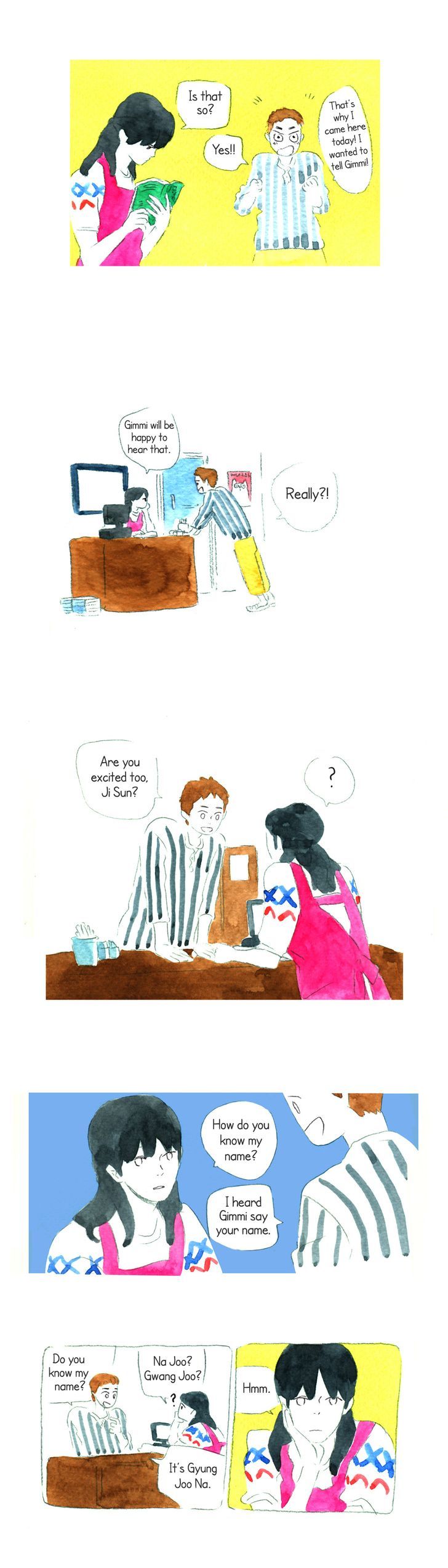 Beloved days Chapter 5 page 4 - Chapter 5 : Chapter 5