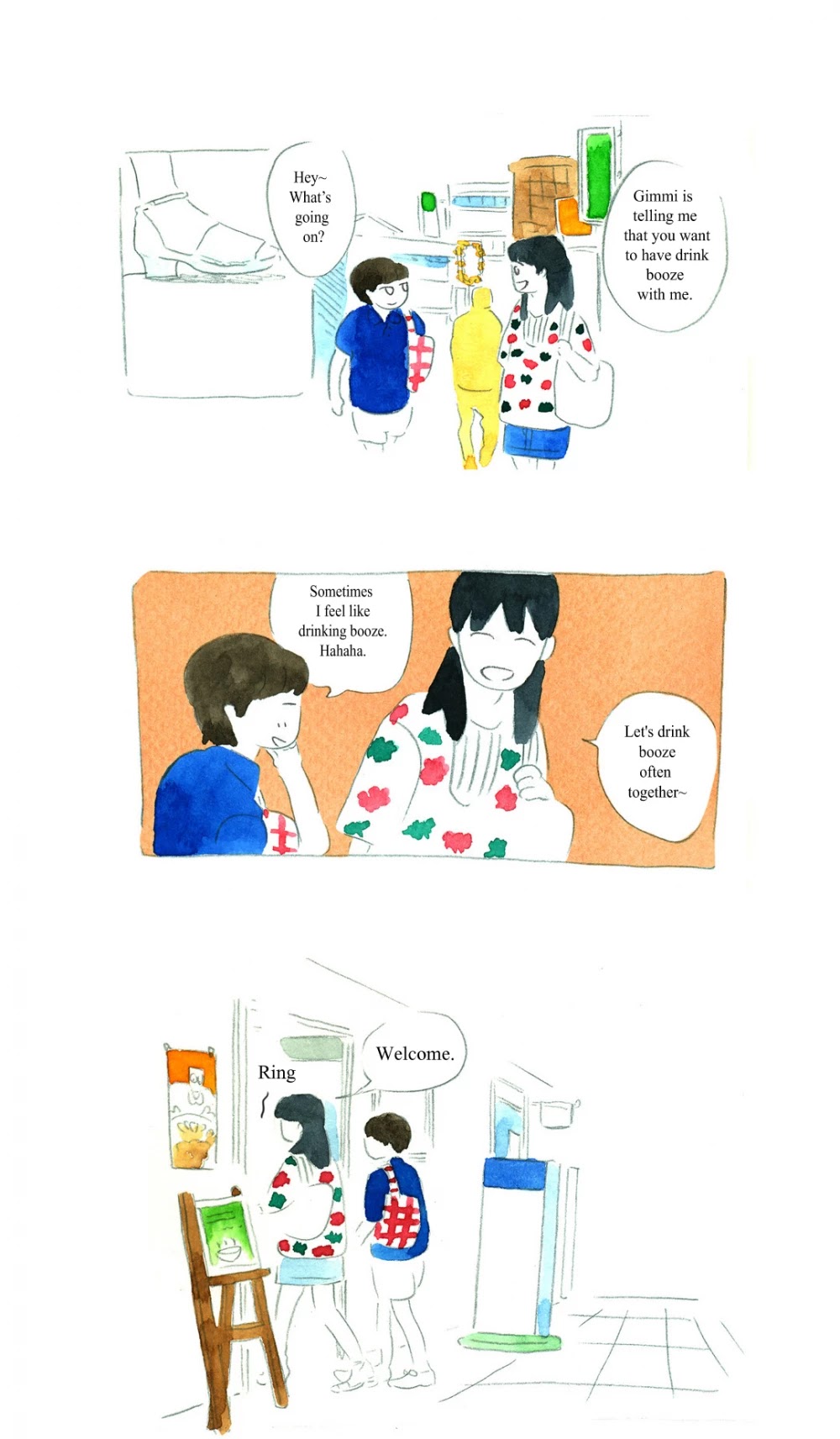 Beloved days Chapter 9 page 1 - Chapter 9