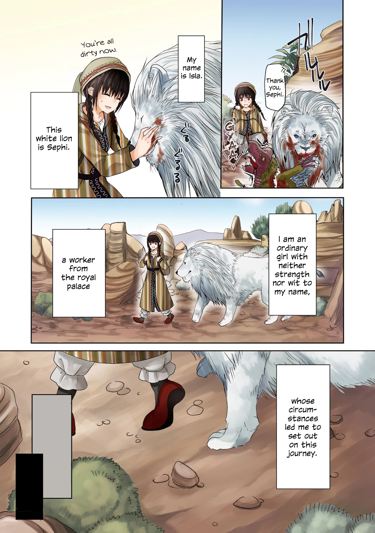 Beloved Paintings Chapter 11 page 2 - Chapter 11: The Sleeping Gypsy