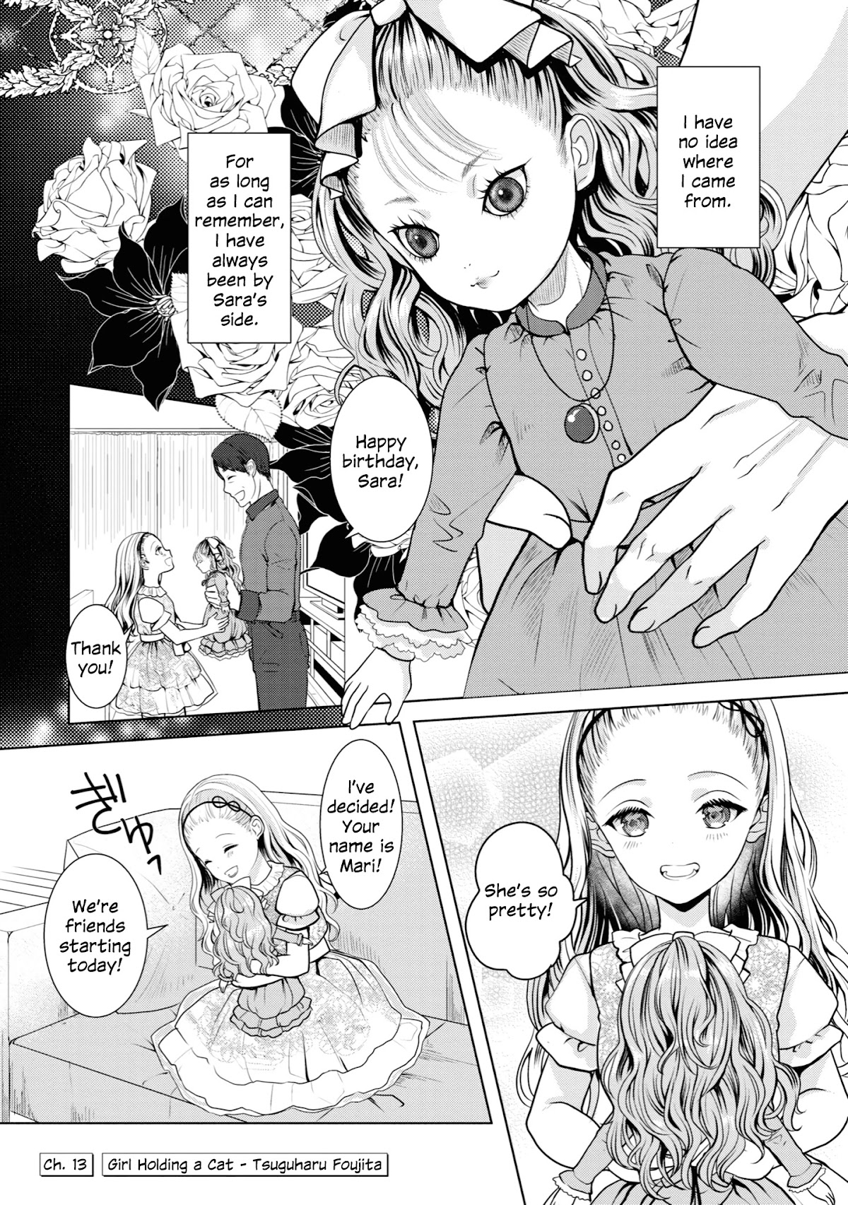 Beloved Paintings Chapter 13 page 1 - Chapter 13: Girl Holding A Cat