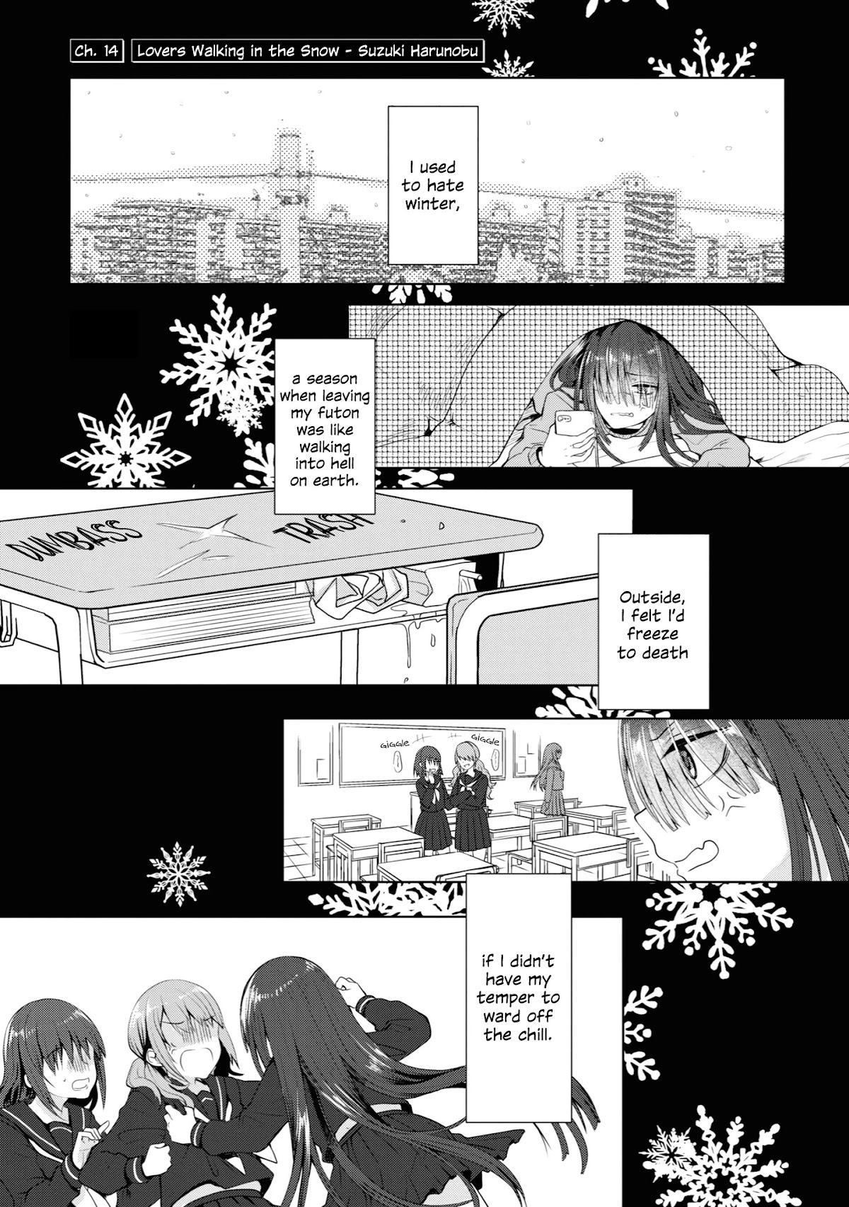 Beloved Paintings Chapter 14 page 1 - Chapter 14: Lovers Walking in the Snow