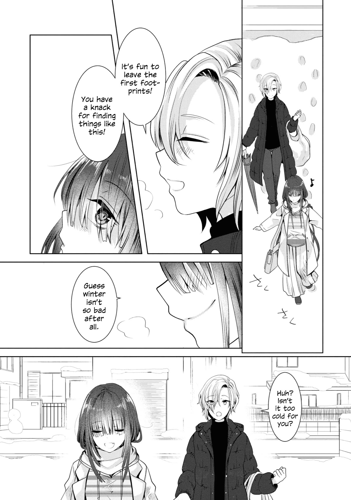 Beloved Paintings Chapter 14 page 15 - Chapter 14: Lovers Walking in the Snow