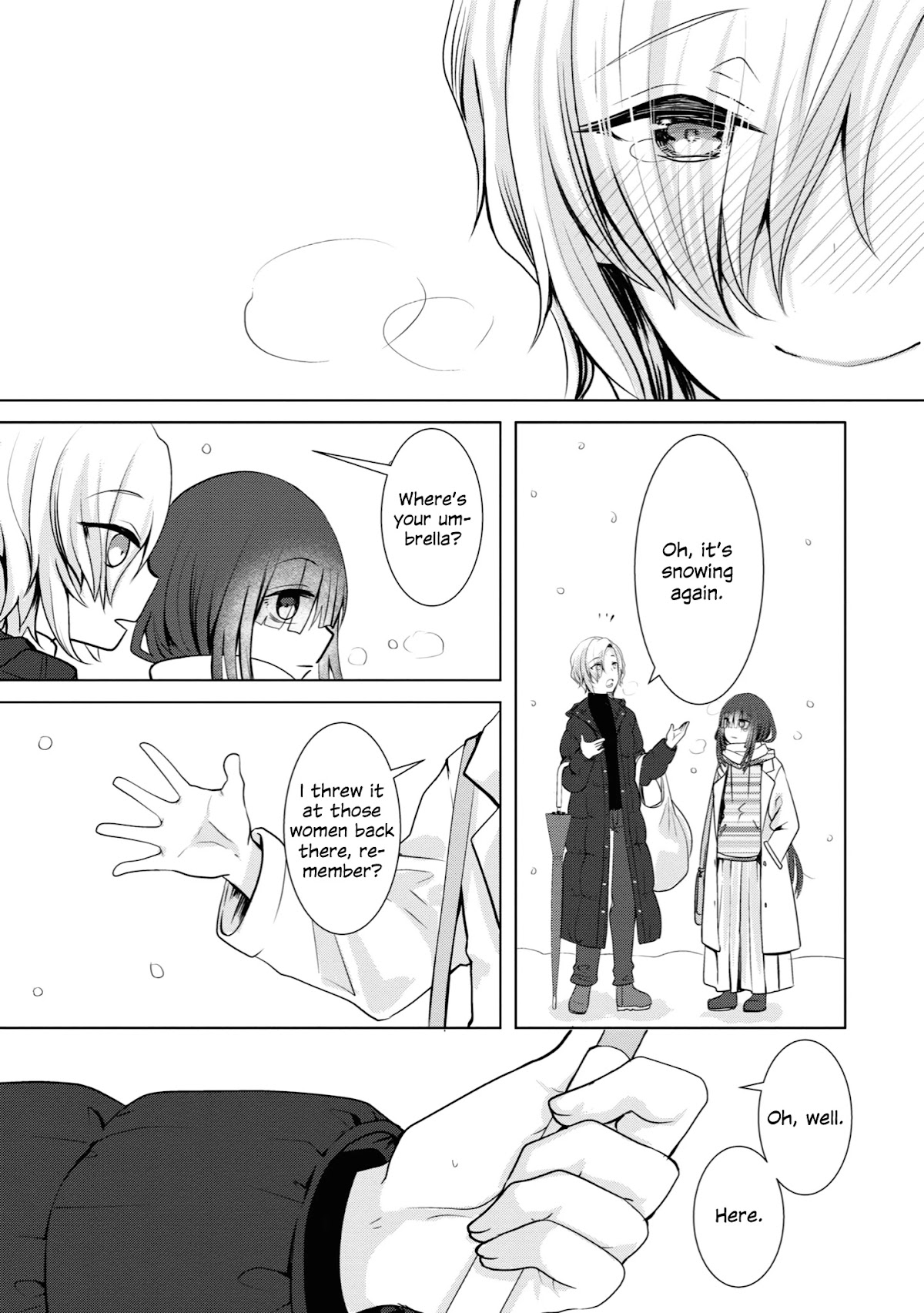 Beloved Paintings Chapter 14 page 18 - Chapter 14: Lovers Walking in the Snow