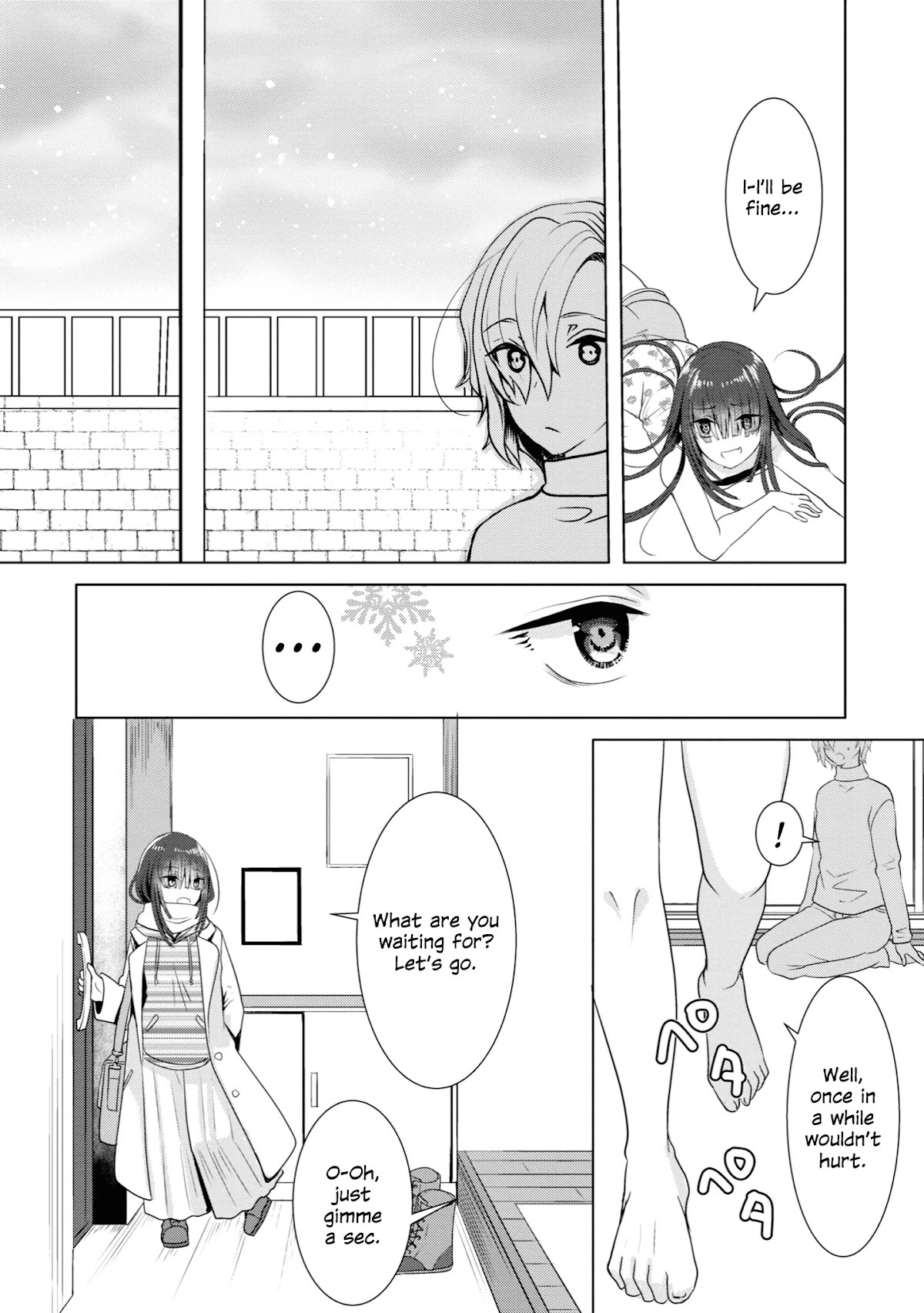 Beloved Paintings Chapter 14 page 6 - Chapter 14: Lovers Walking in the Snow