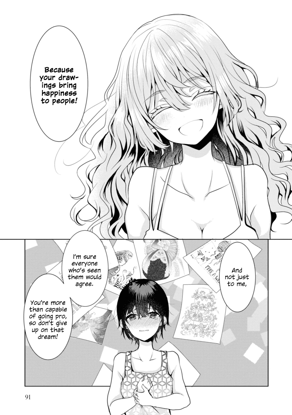 Beloved Paintings Chapter 7 page 17 - Chapter 7: La Japonaise