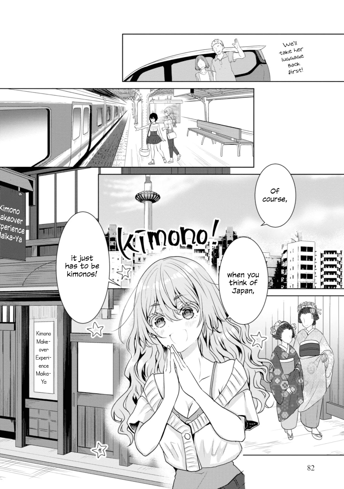 Beloved Paintings Chapter 7 page 8 - Chapter 7: La Japonaise