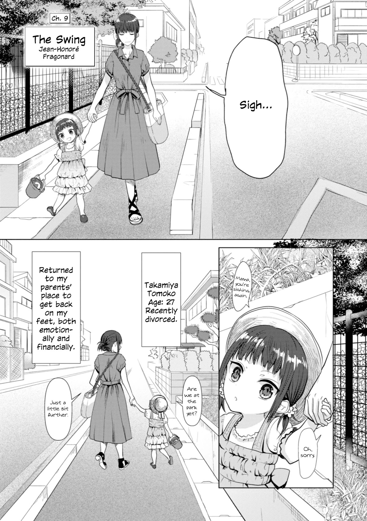Beloved Paintings Chapter 9 page 1 - Chapter 9: The Swing