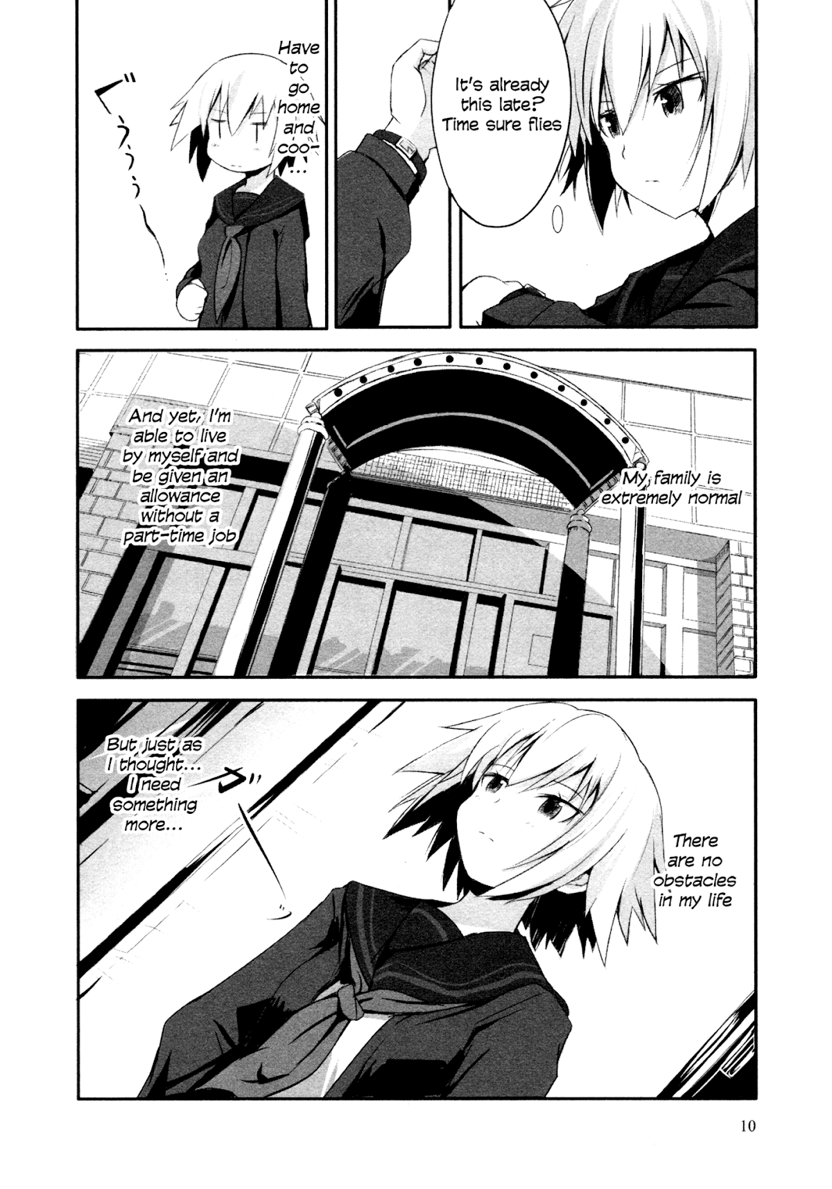 Ben-to Zero: Road to Witch Chapter 1.2 page 11 - Chapter 1v2 v2 : 1st Course