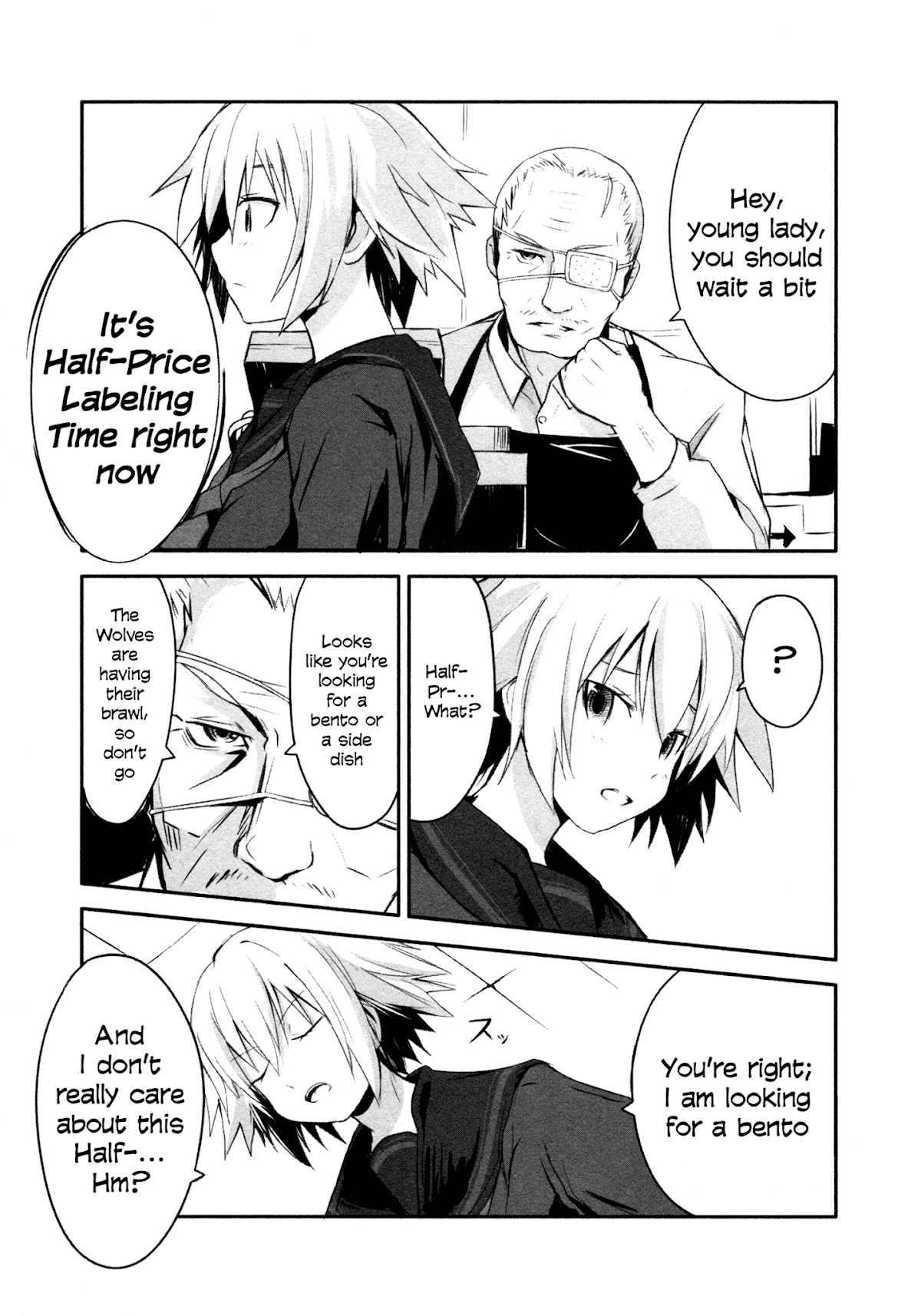 Ben-to Zero: Road to Witch Chapter 1.2 page 12 - Chapter 1v2 v2 : 1st Course