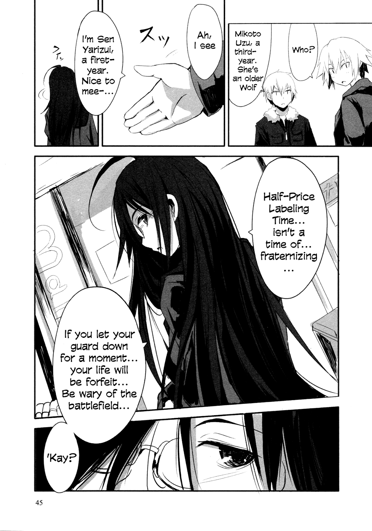Ben-to Zero: Road to Witch Chapter 2.2 page 12 - Chapter 2 v2 : 2nd Course