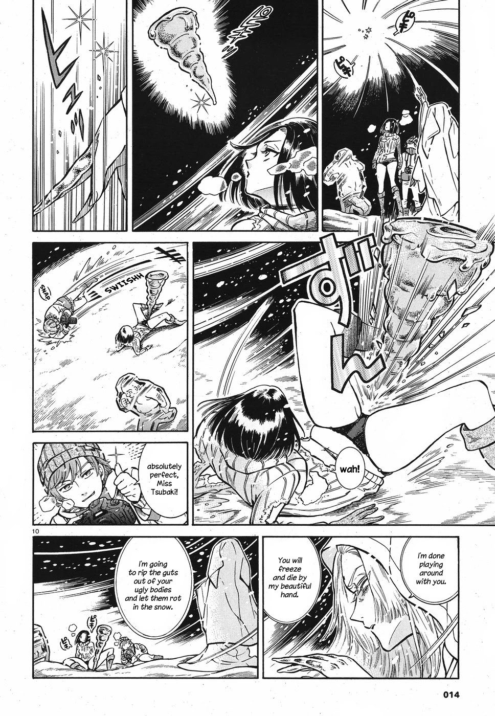 Beni Tsubaki Chapter 1 page 10 - Chapter 1: Yuki-Onna: Japan