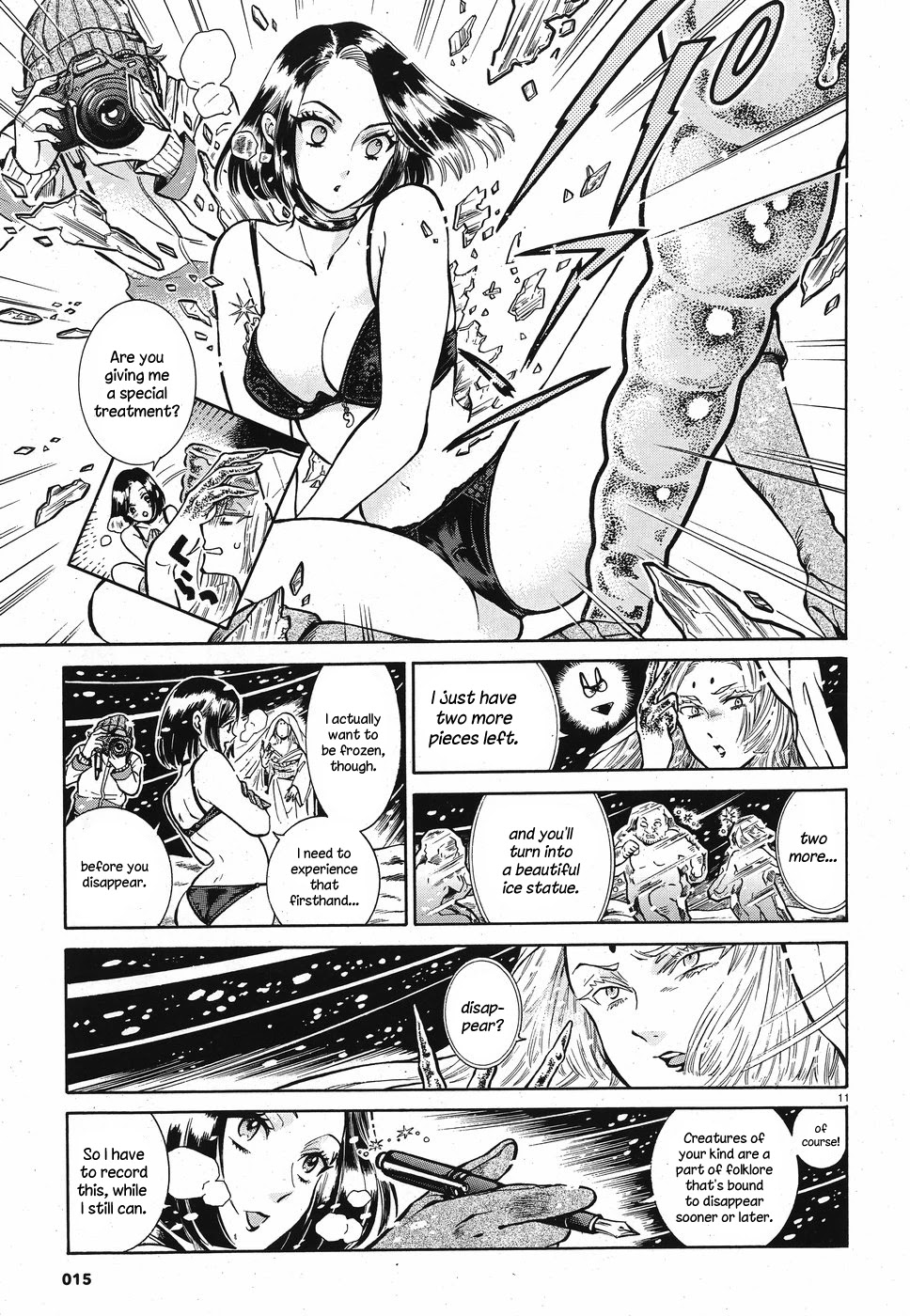 Beni Tsubaki Chapter 1 page 11 - Chapter 1: Yuki-Onna: Japan