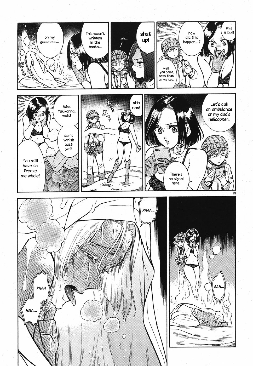 Beni Tsubaki Chapter 1 page 19 - Chapter 1: Yuki-Onna: Japan