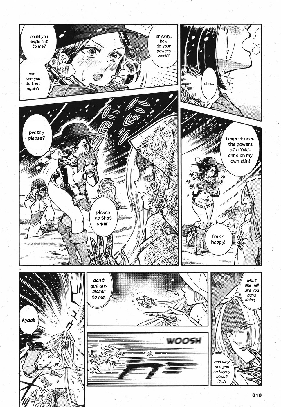Beni Tsubaki Chapter 1 page 6 - Chapter 1: Yuki-Onna: Japan
