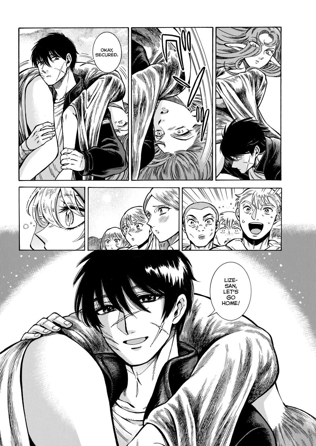 Beni Tsubaki Chapter 11 page 13 - Chapter 11: Go by Train! Go Glasgow!