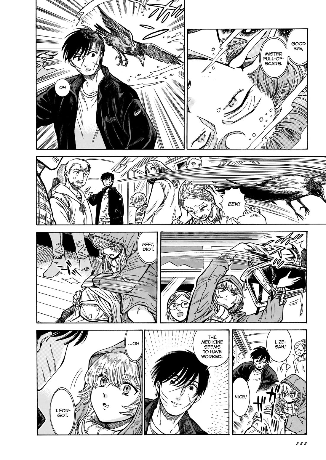 Beni Tsubaki Chapter 11 page 16 - Chapter 11: Go by Train! Go Glasgow!