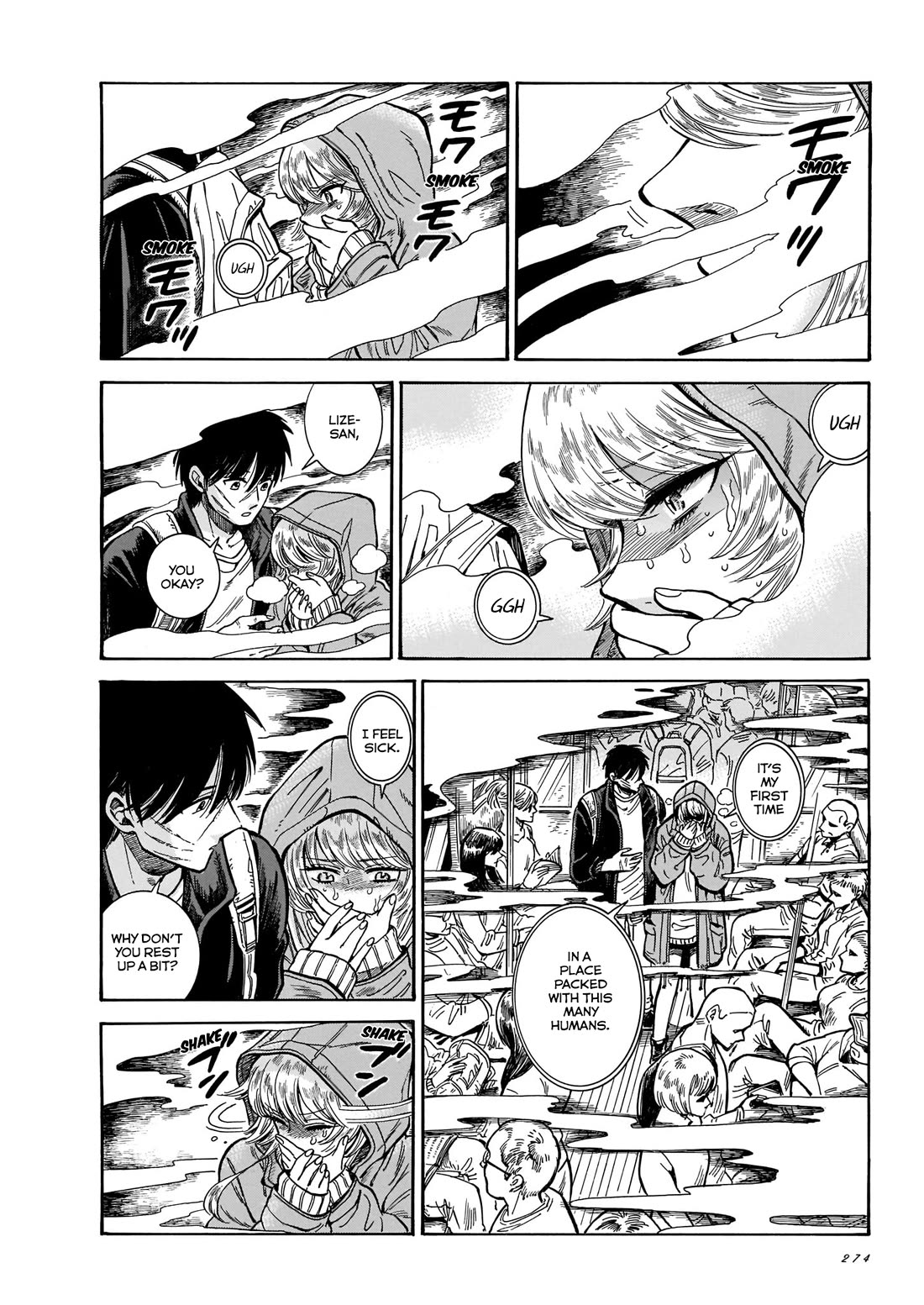 Beni Tsubaki Chapter 11 page 2 - Chapter 11: Go by Train! Go Glasgow!