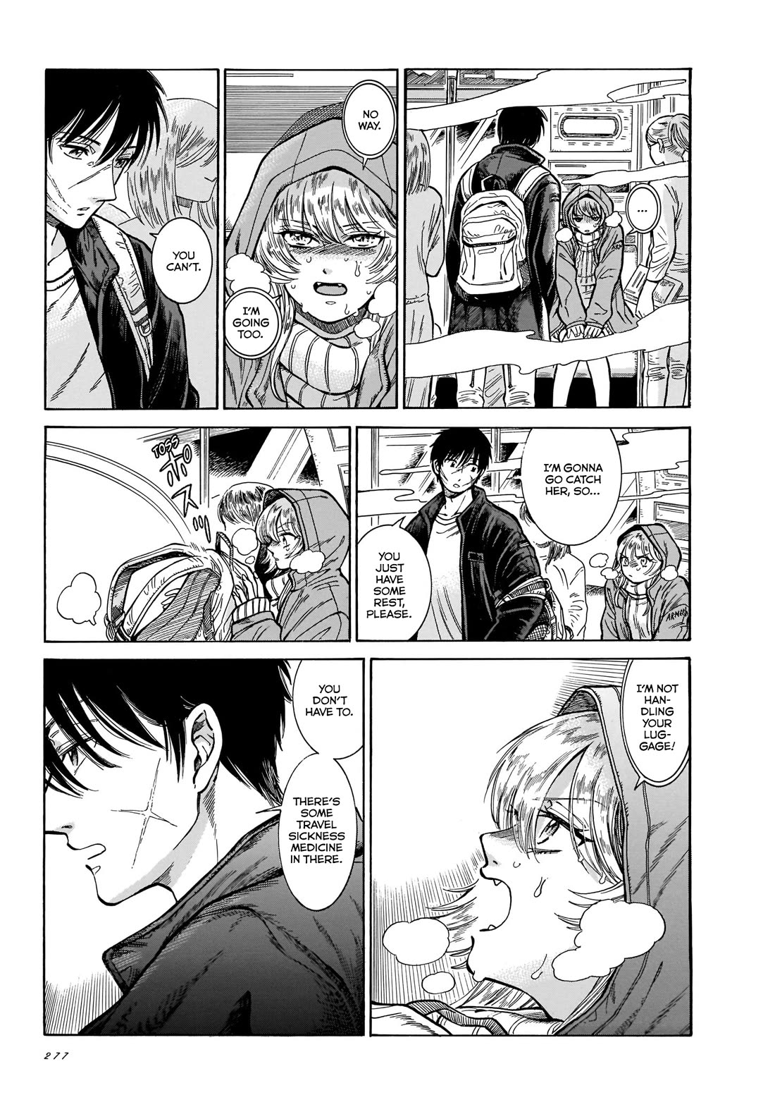 Beni Tsubaki Chapter 11 page 5 - Chapter 11: Go by Train! Go Glasgow!