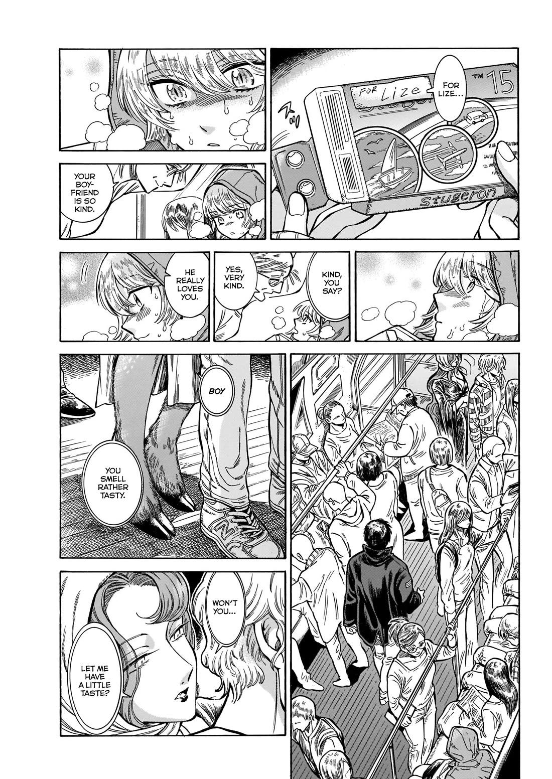 Beni Tsubaki Chapter 11 page 6 - Chapter 11: Go by Train! Go Glasgow!