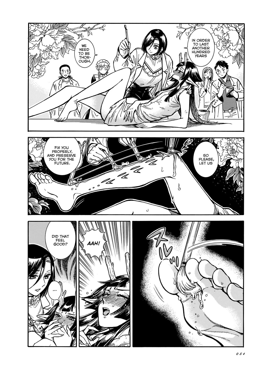 Beni Tsubaki Chapter 14 page 12 - Chapter 14: Ryūjin: Hanging Scroll Restoration - First half