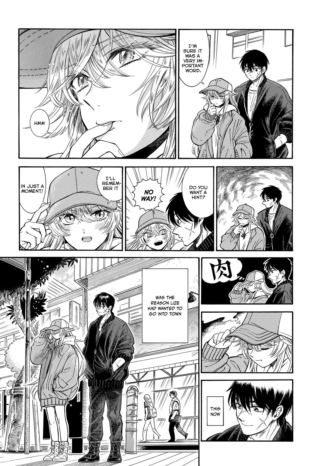 Beni Tsubaki Chapter 21 page 13 - Chapter 21: Cute girl. going on a trip