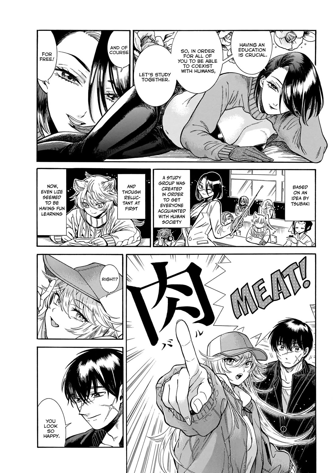 Beni Tsubaki Chapter 21 page 14 - Chapter 21: Cute girl. going on a trip